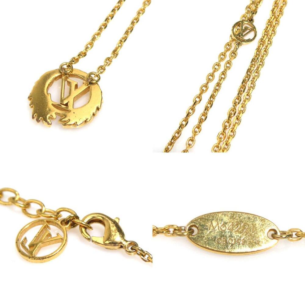 LOUIS VUITTON Gold Necklace - Picture 4 of 5